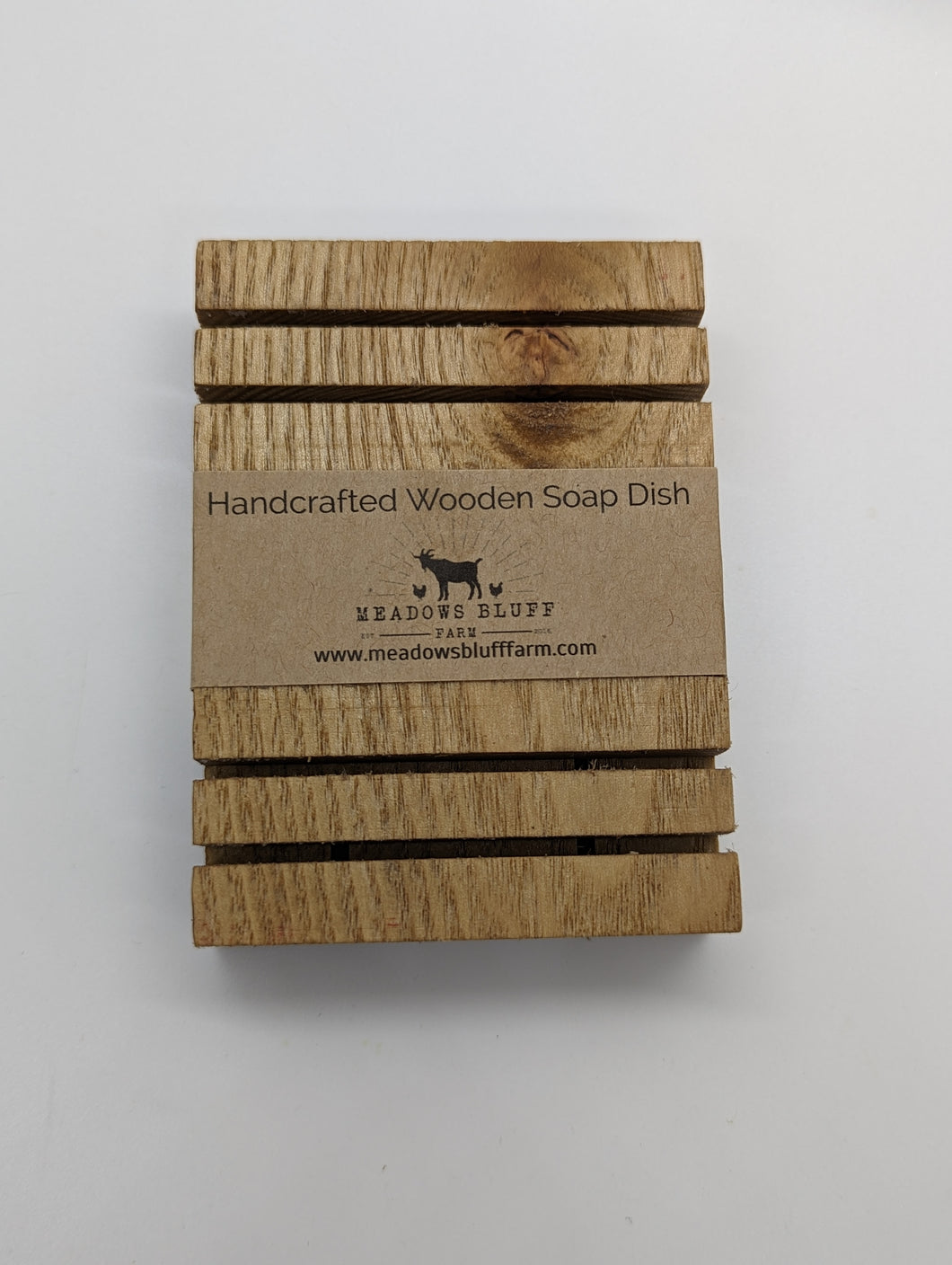 Handcrafted Wooden Soap Dish