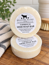 Load image into Gallery viewer, Farmhouse Dish Soap Bar