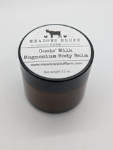 Load image into Gallery viewer, Goats' Milk Magnesium Body Balm