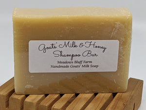 SHAMPOO BAR - Goats' Milk & Honey