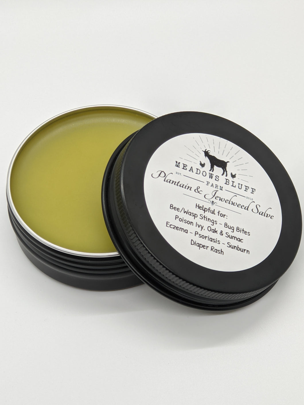 Plantain and Jewelweed Salve